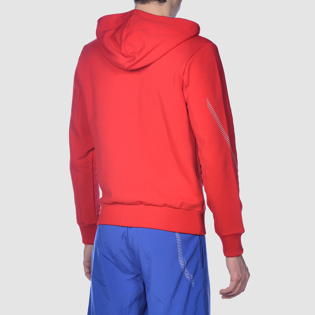 Arena Tl Hooded Jacket in ROT