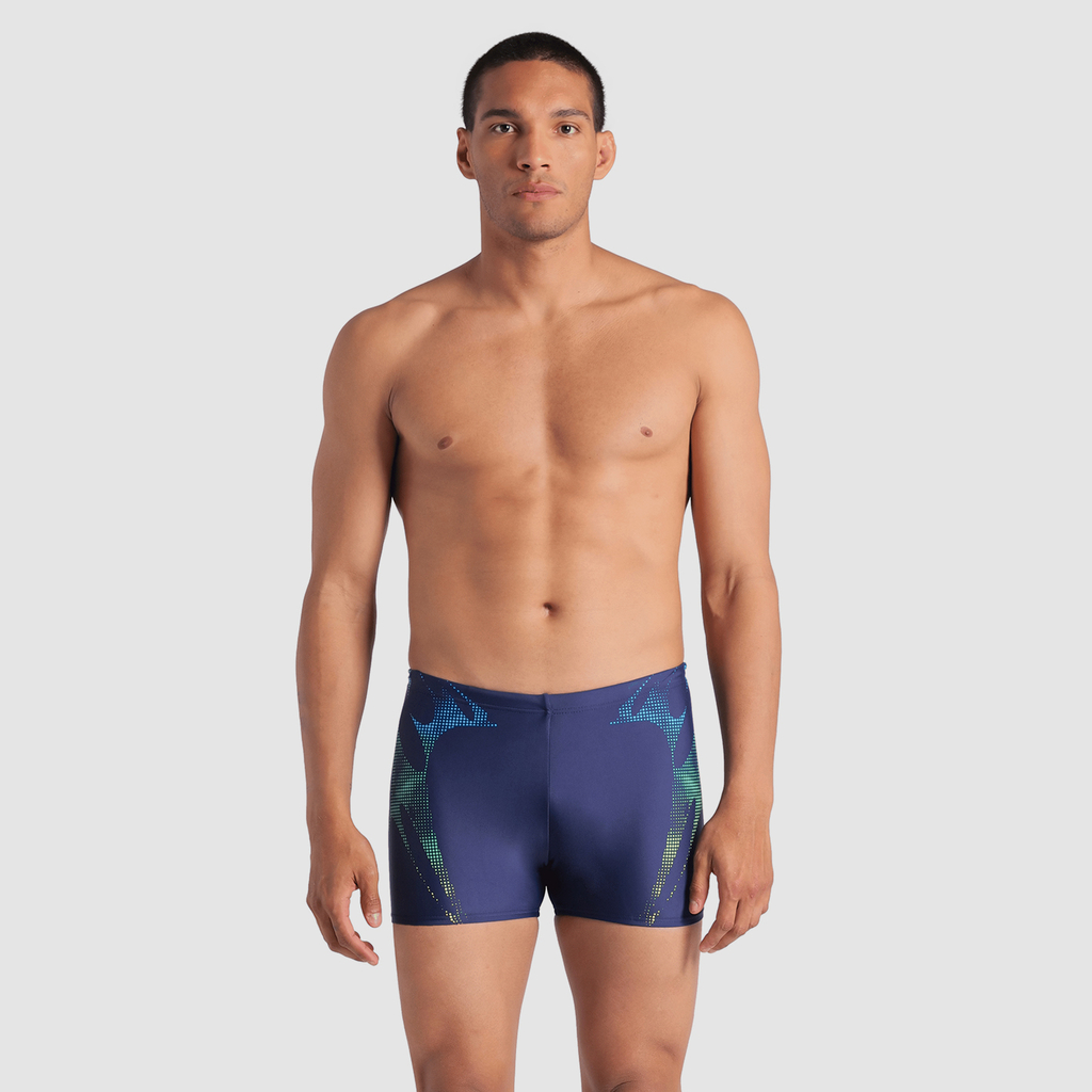 Arena M Arena Spider Web Swim Short in BLAU
