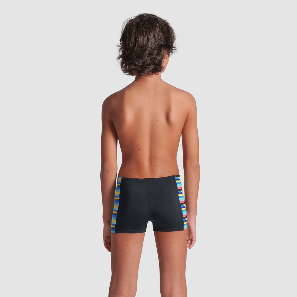Arena B Arena Racing Stripe Swim Short in SCHWARZ