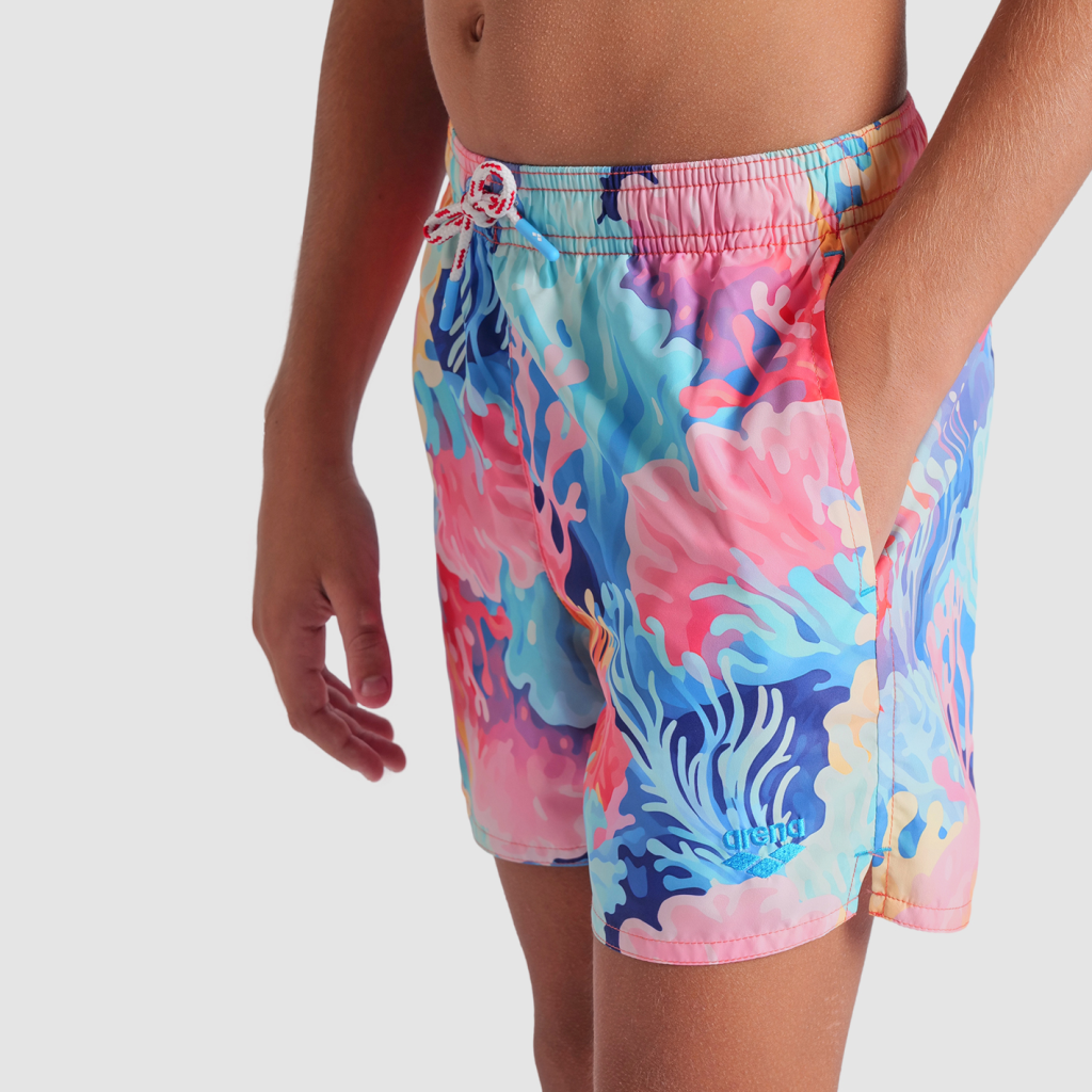 Arena B Beach Boxer Allover Beach Short in GRÜN