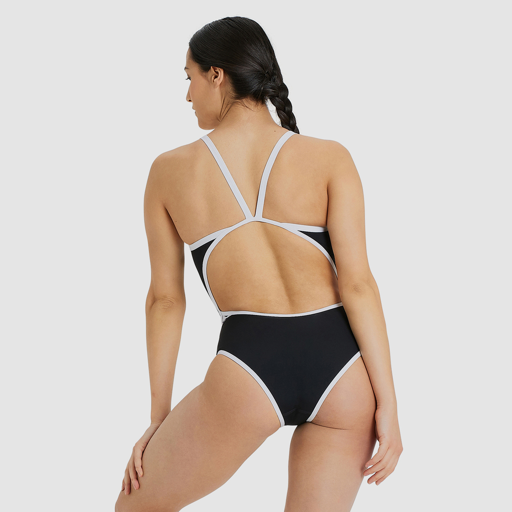 Arena Arena Icons Super Fly Back Solid Badeanzug in SCHWARZ