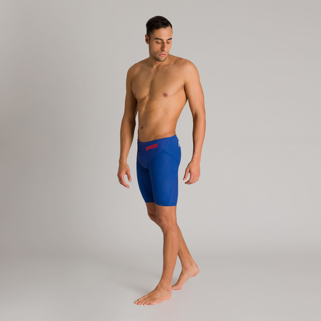 Arena Powerskin Carbon Glide Wettkampfjammer in BLAU