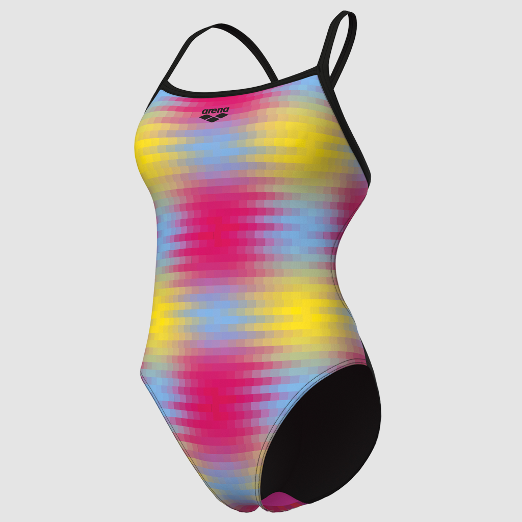 Arena W Arena Gradient Swimsuit Challenge Back Badeanzug in PINK