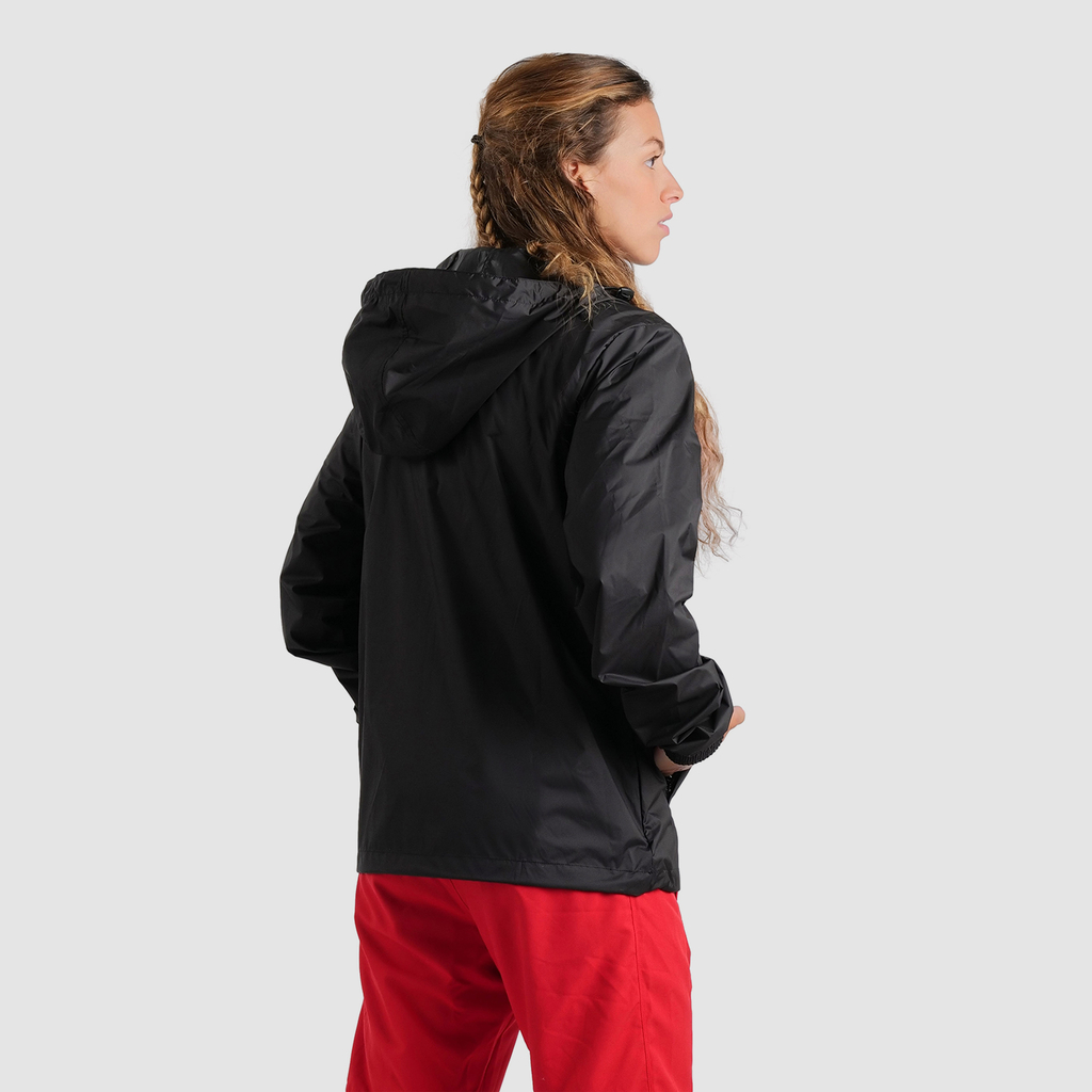 Arena Team Windbreaker Solid in SCHWARZ