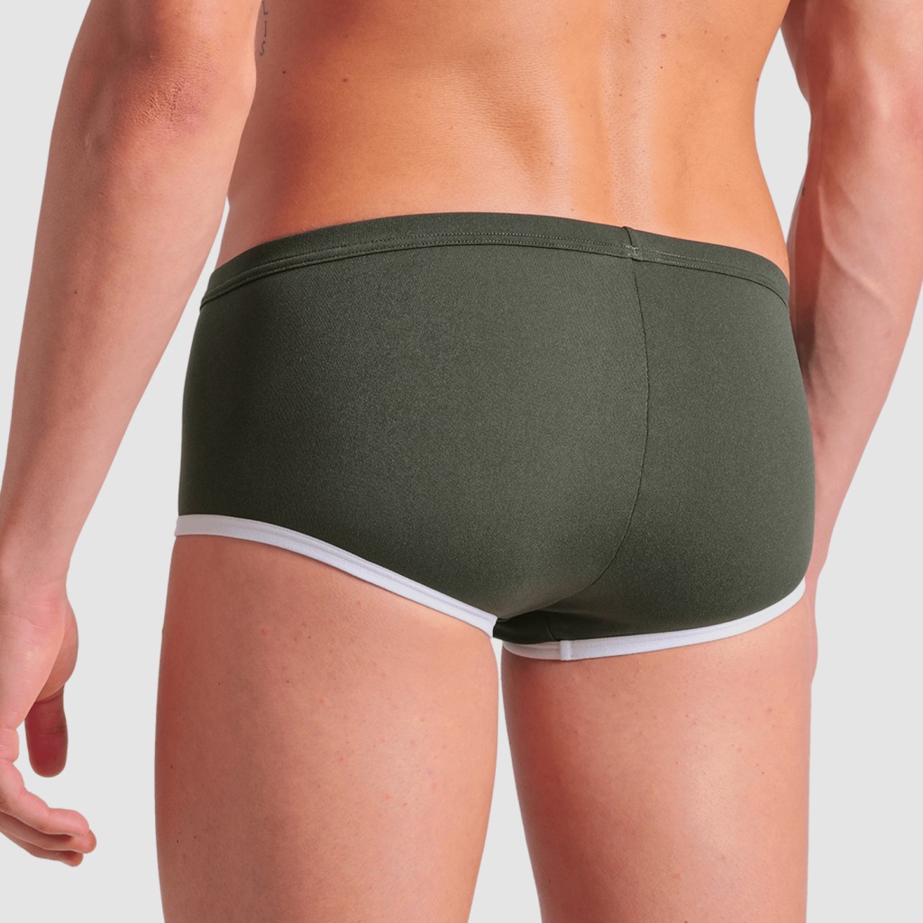 Arena M Arena One Low Waist Short Big Logo Swim Low Waist Short in GRÜN