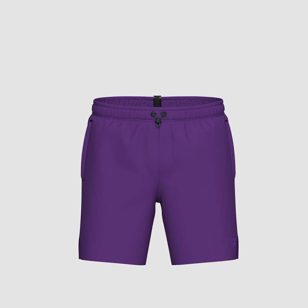 Arena M Arena Evo Beach Boxer Solid Beach Short in VIOLETT