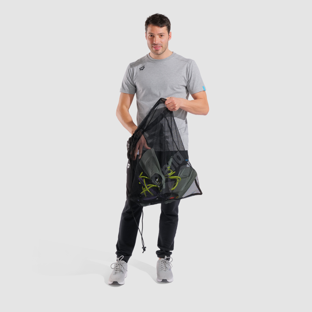 Arena Arena One Go Mesh Bag Gymbag in SCHWARZ