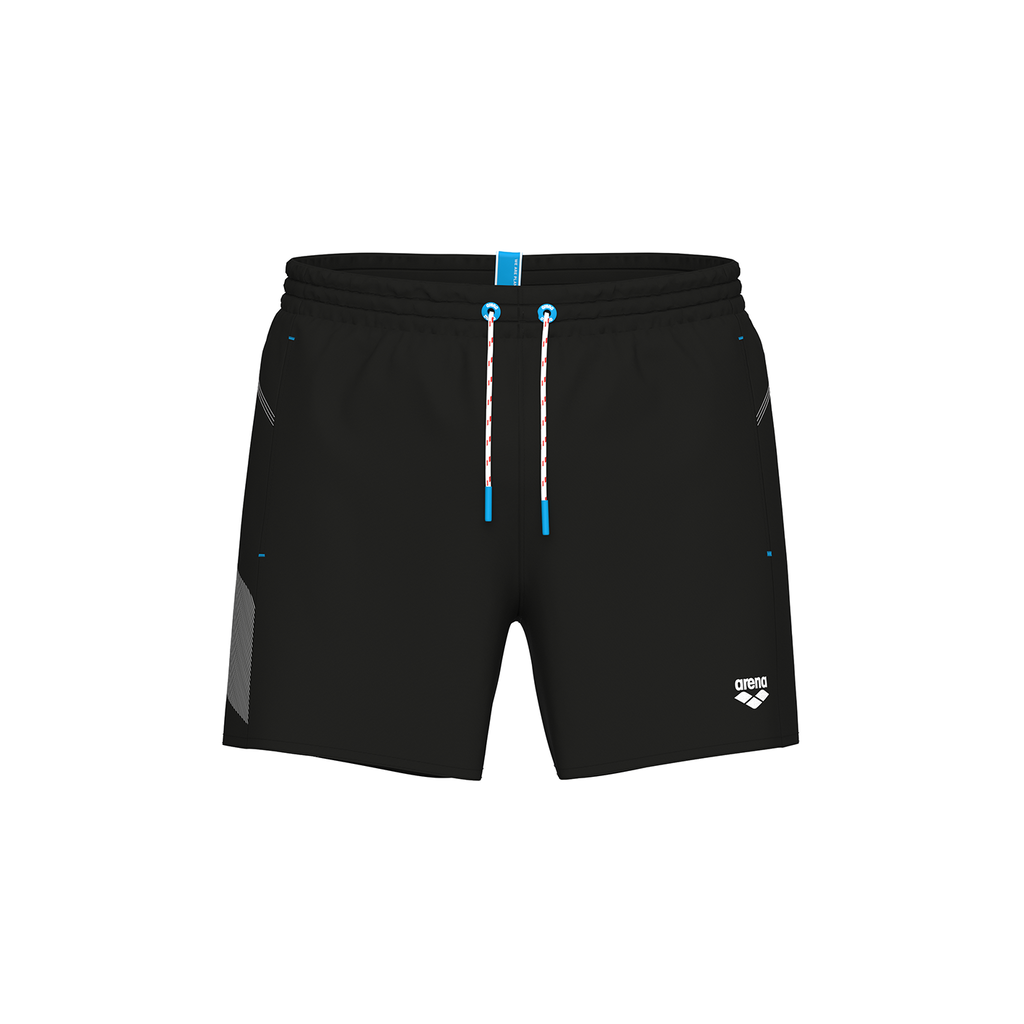 Arena M Arena Pro_File Losange Beach Short Beach Short in SCHWARZ