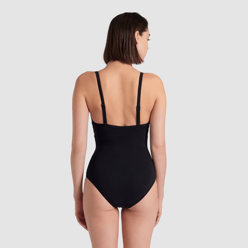 Arena W Bodylift Swimsuit Lucy Lightcross Figurformender Badeanzug in SCHWARZ