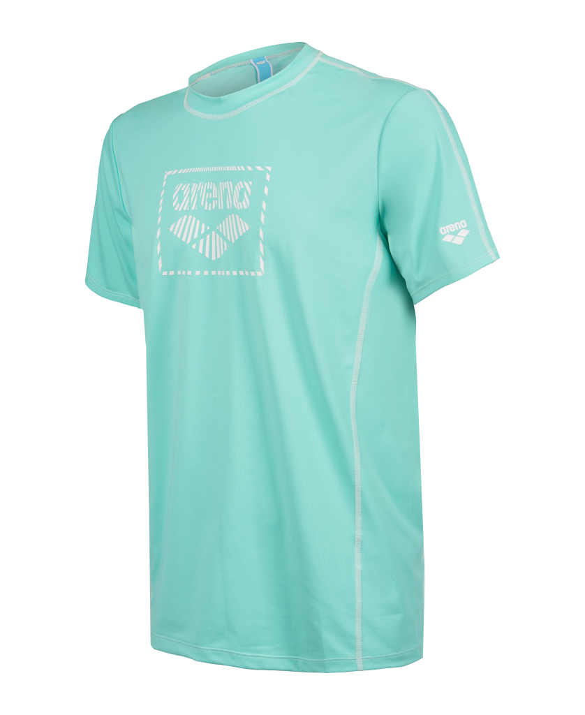 Arena M Arena S/S Swim Shirt UV Shirt in BLAU