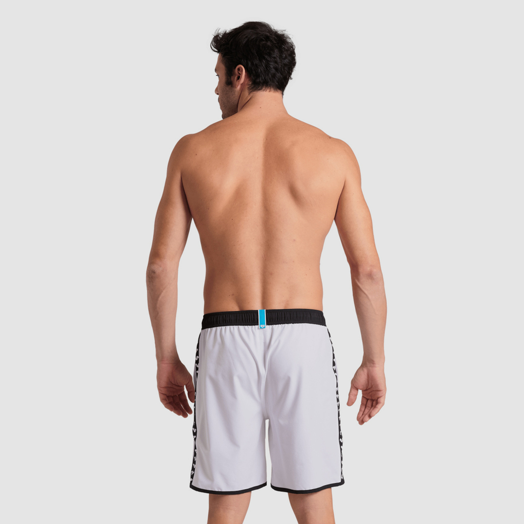 Arena Icons Team Stripe Unisex Bermuda in WEISS