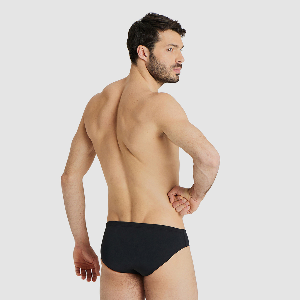 Arena M Team Swim Briefs Solid Swim Slip in SCHWARZ