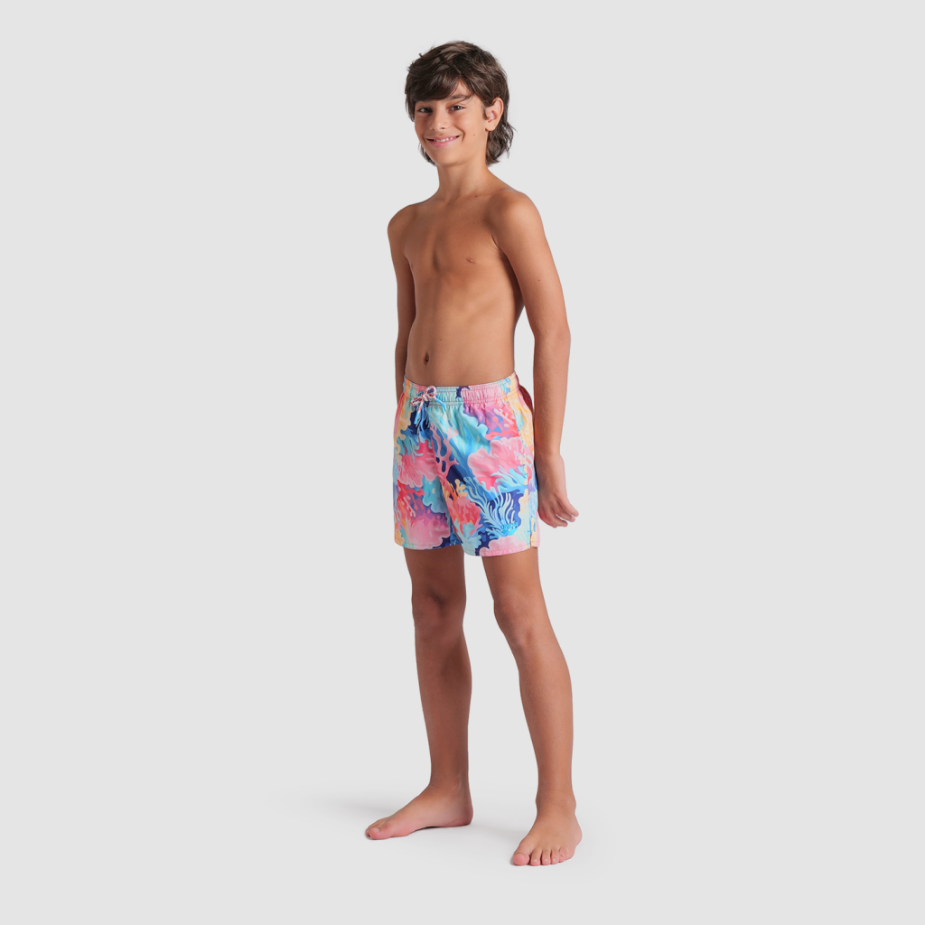 Arena B Beach Boxer Allover Beach Short in GRÜN