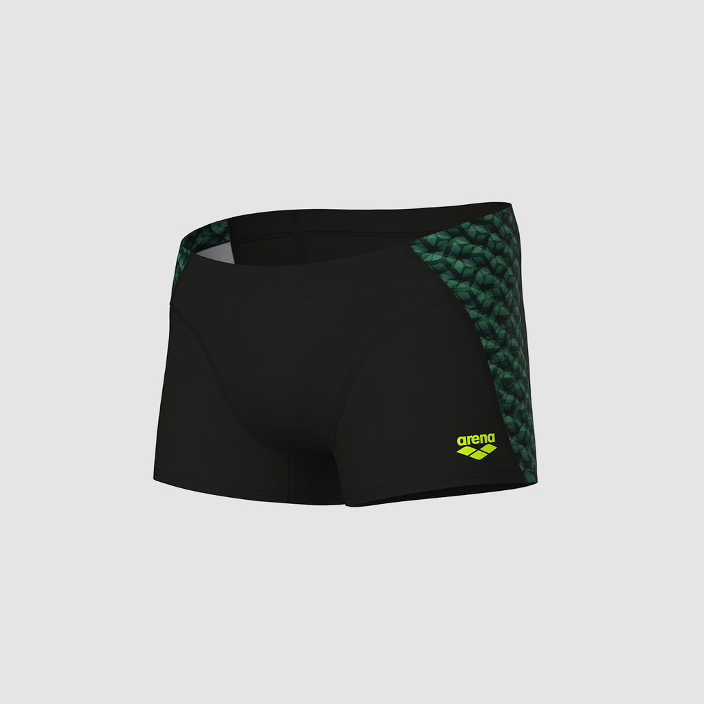 Arena M Arena Monogram Swim Short in SCHWARZ