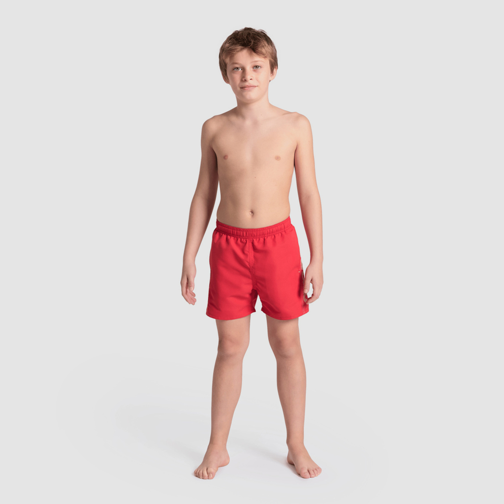 Arena B Fundamentals Arena Logo Jr Boxer R Beach Short in ROT