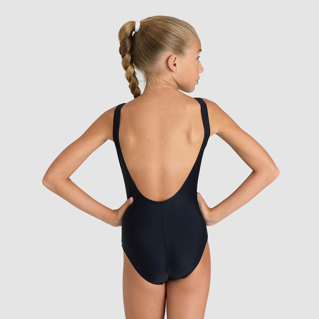 Arena G Arena Graphic Swimsuit U Back Badeanzug in SCHWARZ