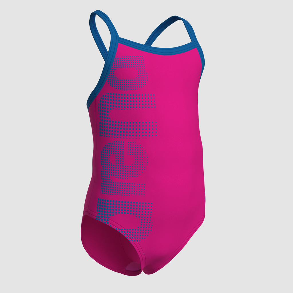 Arena Kids G Arena Logo One Piece Badeanzug in PINK