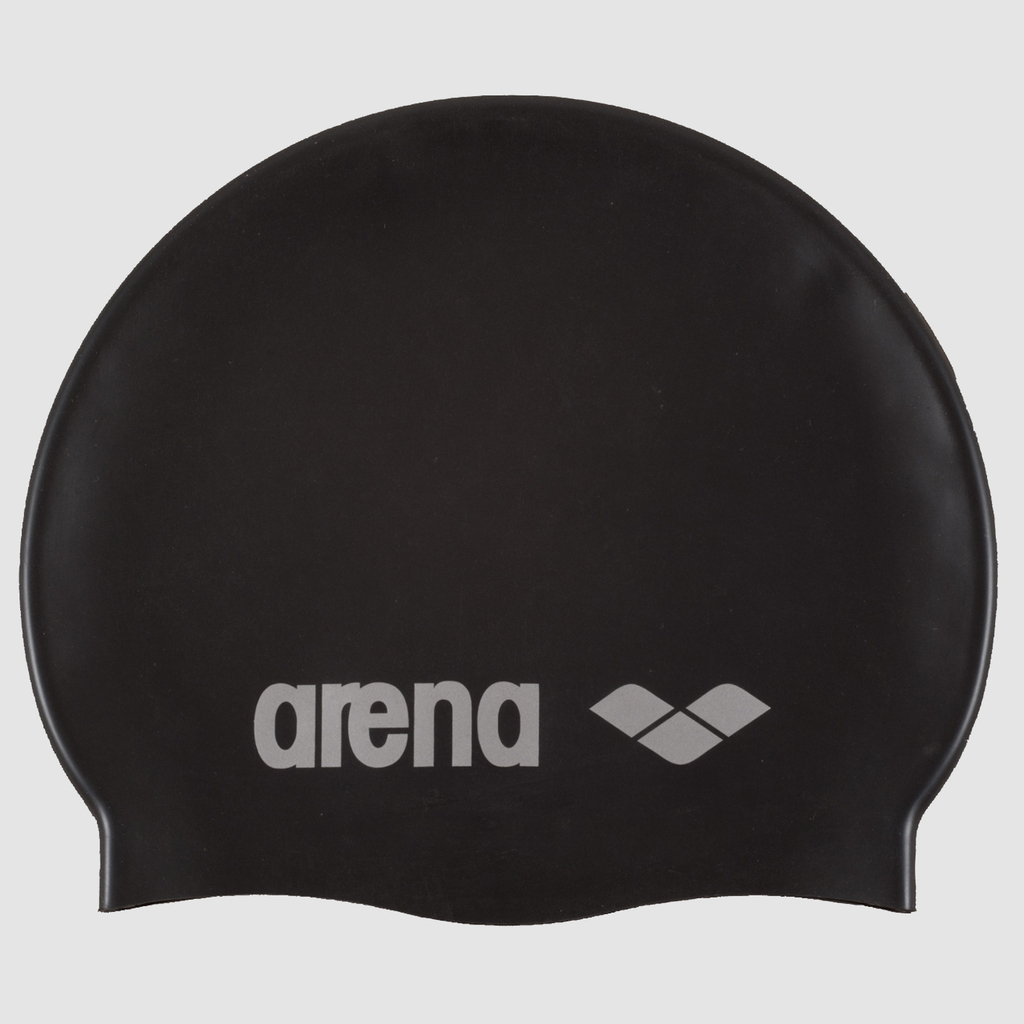 Arena Classic Silicone Cap in SCHWARZ