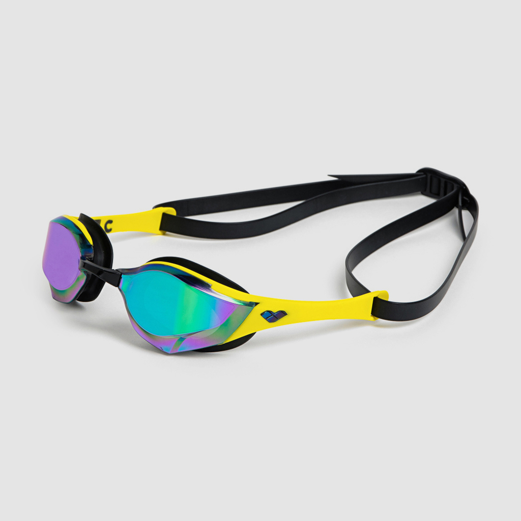 Arena Cobra Edge Swipe Mr Wettkampfschwimmbrille in GELB