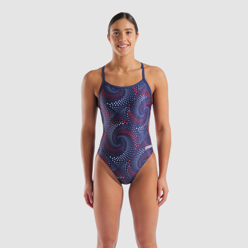 Arena W Arena Fireflow Swimsuit Challenge Back Badeanzug in BLAU