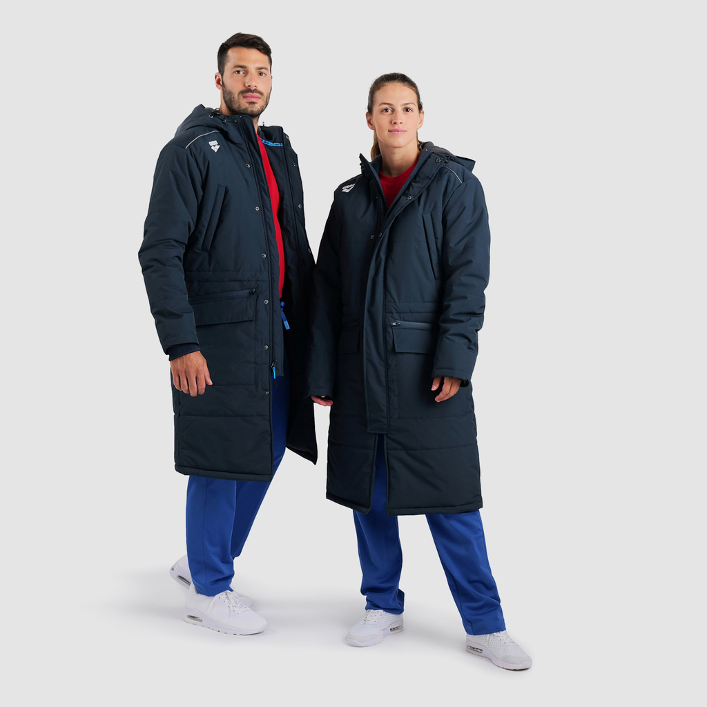 Arena Team Parka Solid in BLAU