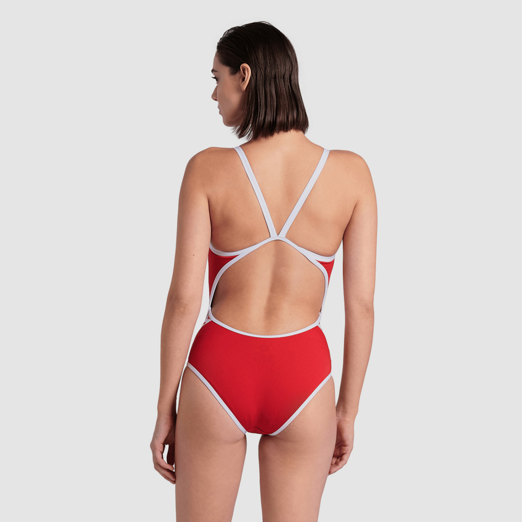 Arena Arena Icons Super Fly Back Solid Badeanzug in ROT
