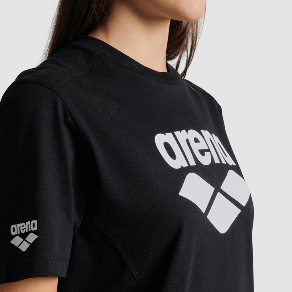 Arena T-Shirt Logo T-Shirt in SCHWARZ