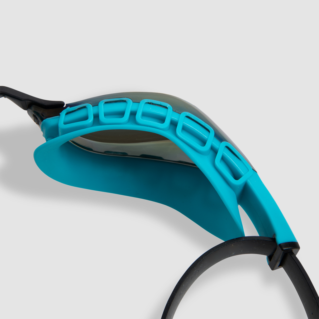 Arena Air Sonic Mirror Wettkampfschwimmbrille in BLAU