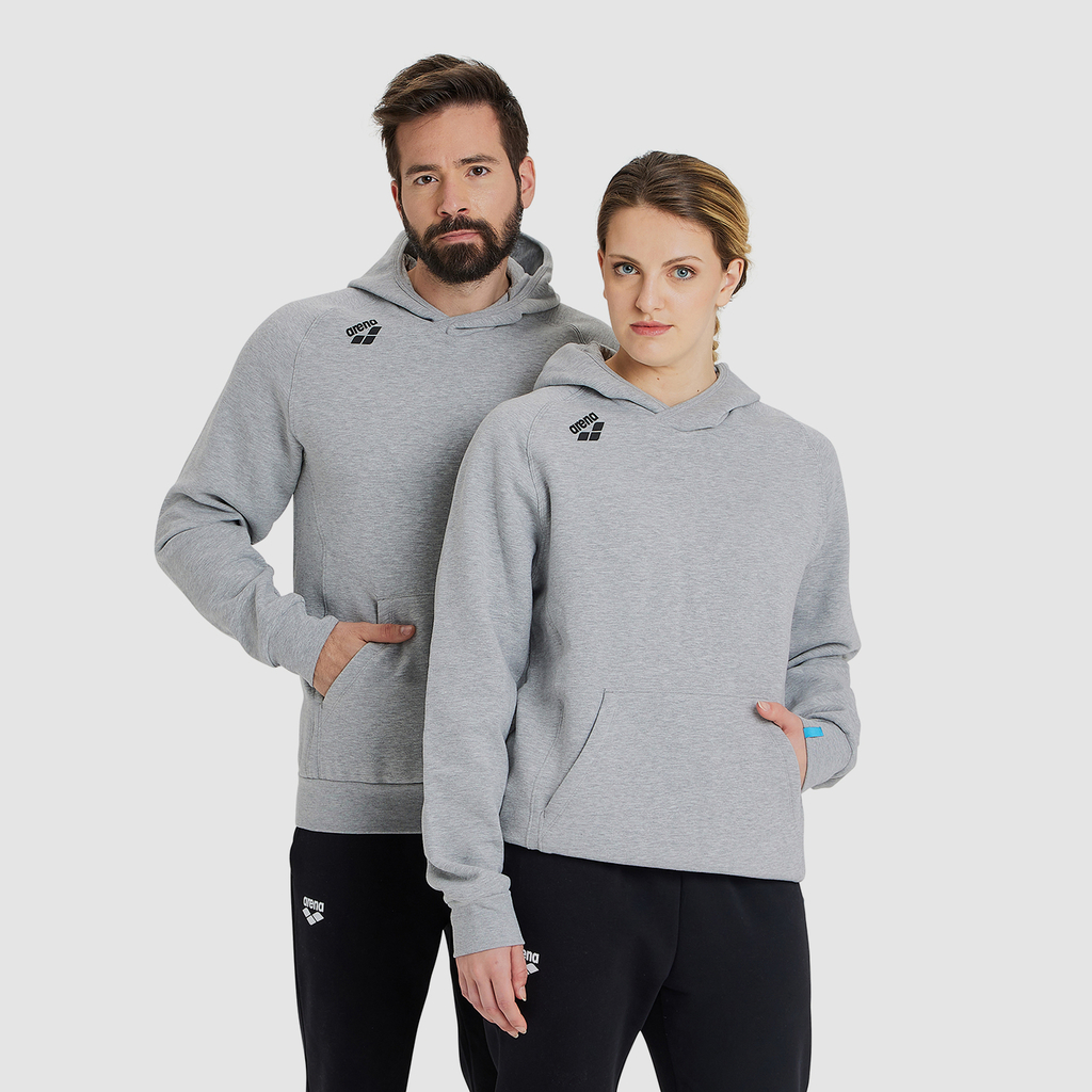 Arena Team Hooded Sweat Panel in GRAU
