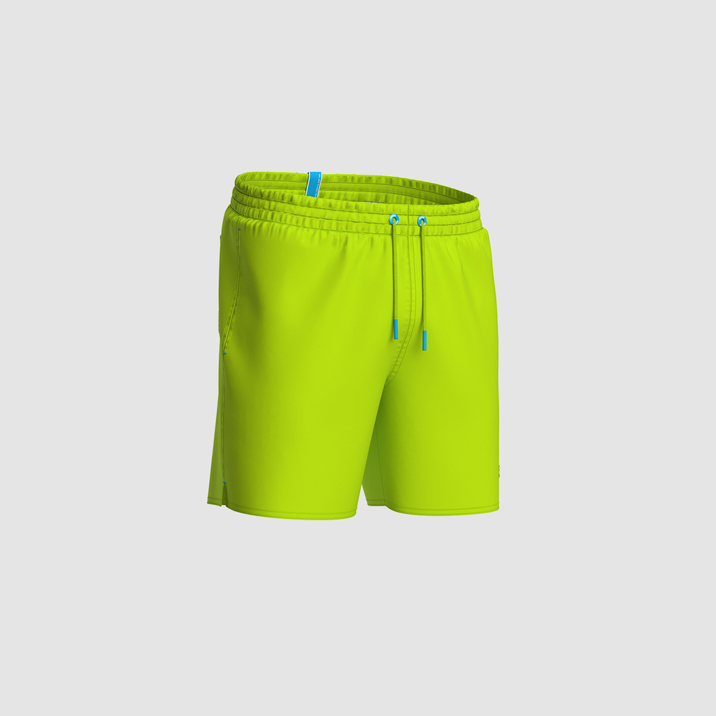 Arena M Arena Solid Boxer Beach Short in GRÜN