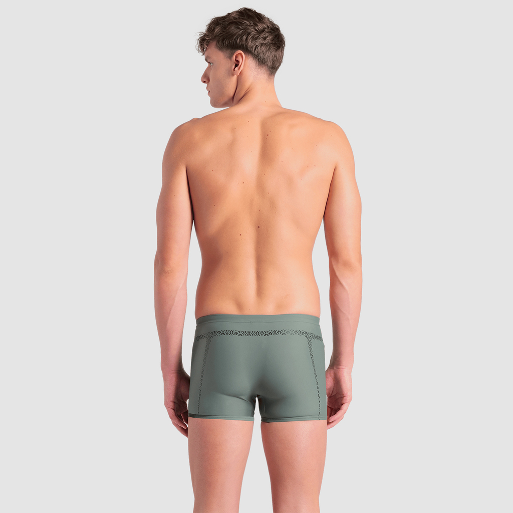 Arena M Arena Pro_File Swim Short Graphic Swim Short in GRÜN