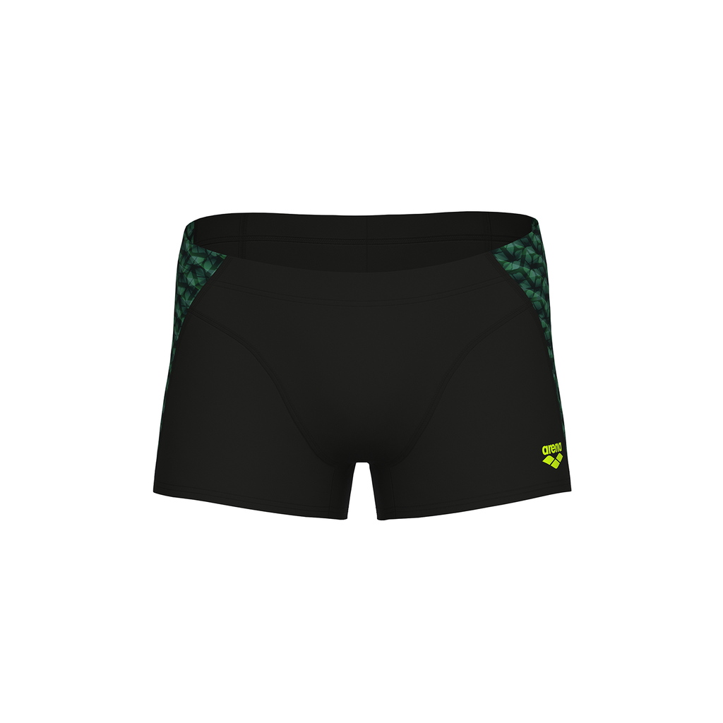 Arena M Arena Monogram Swim Short in SCHWARZ