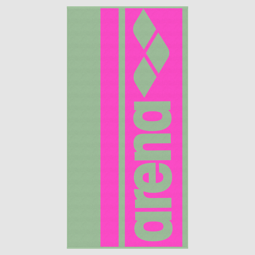 Arena Arena Logotype Jacquard Towel Badetuch in GRÜN