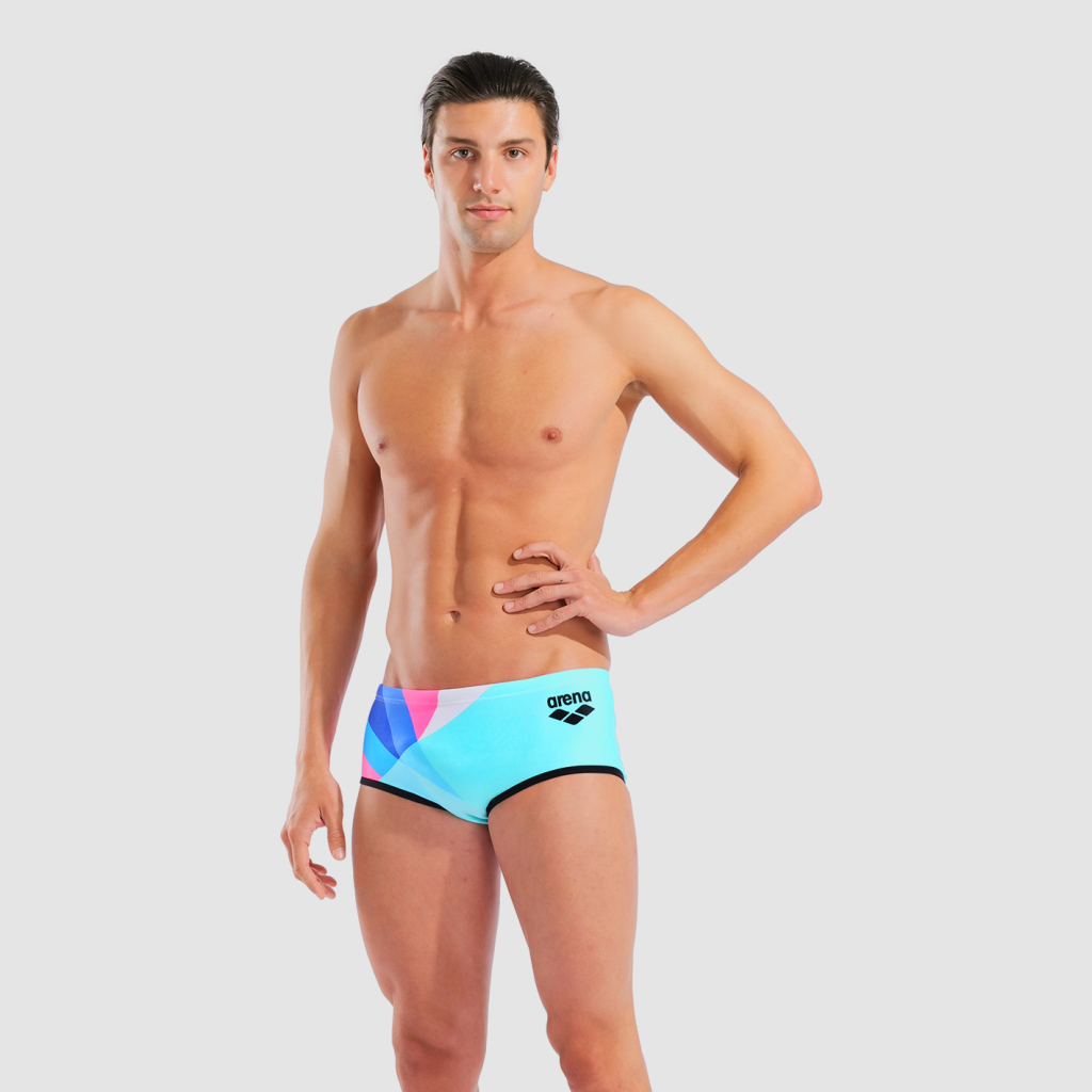 Arena M Arena One Placement Low Waist Short Swim Low Waist Short in MEHRFARBIG