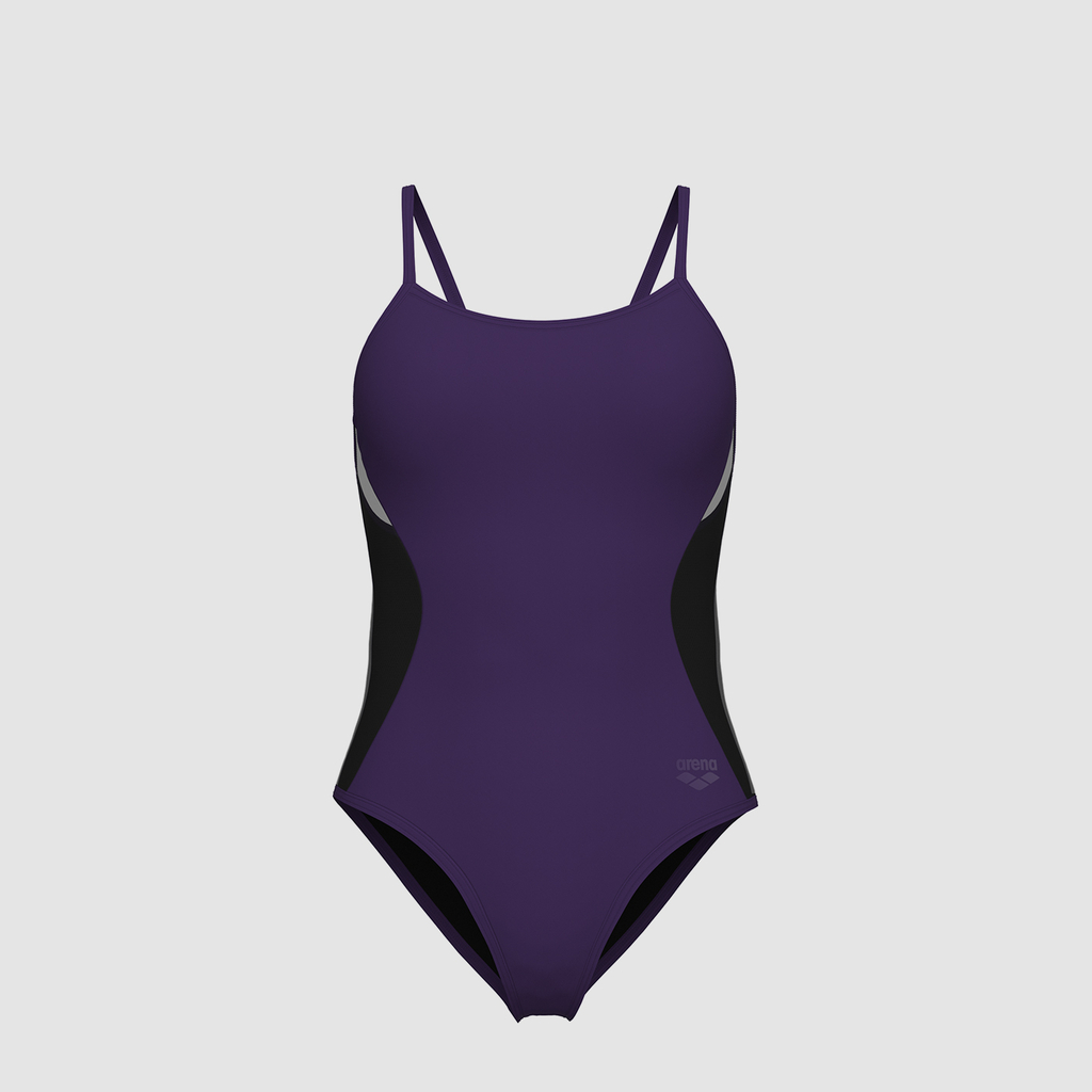 Arena Arena Water Touch Swimsuit Closed Back Badeanzug in VIOLETT