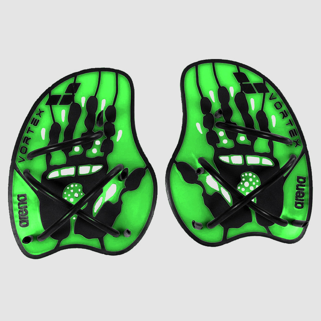 Arena Vortex Evolution Hand Paddle in GRÜN