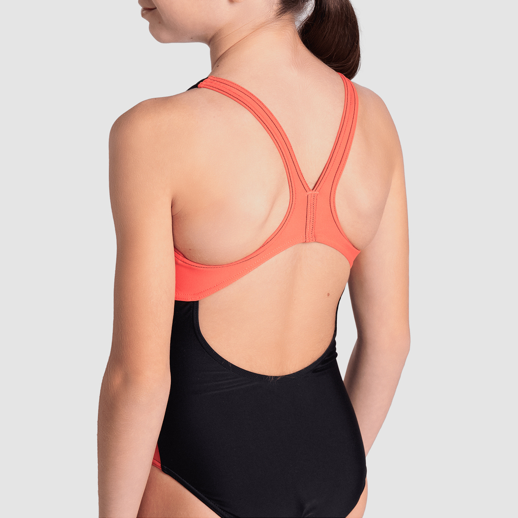 Arena Thrice Jr Swim Pro Back One Piece R Badeanzug in SCHWARZ