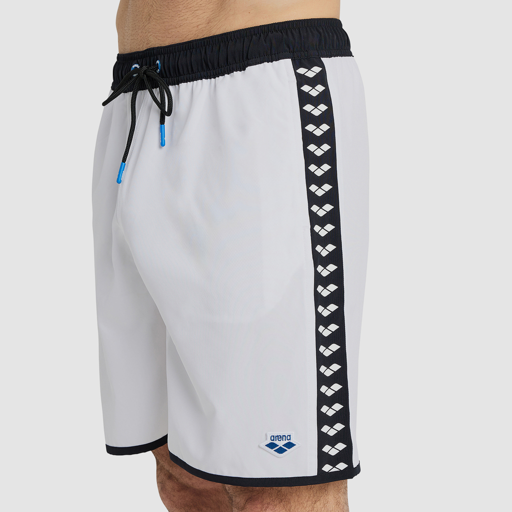 Arena Icons Team Stripe Unisex Bermuda in WEISS