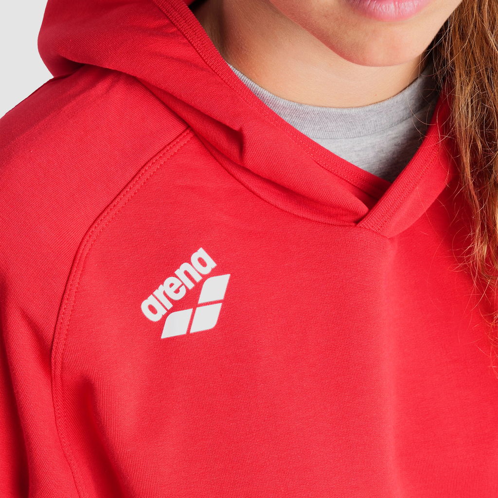 Arena Team Hooded Sweat Panel in ROT