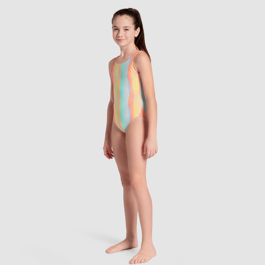 Arena G Arena Water Print Swimsuit One Piece Badeanzug in MEHRFARBIG