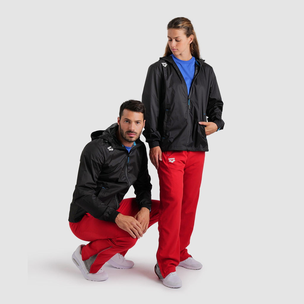 Arena Team Windbreaker Solid in SCHWARZ
