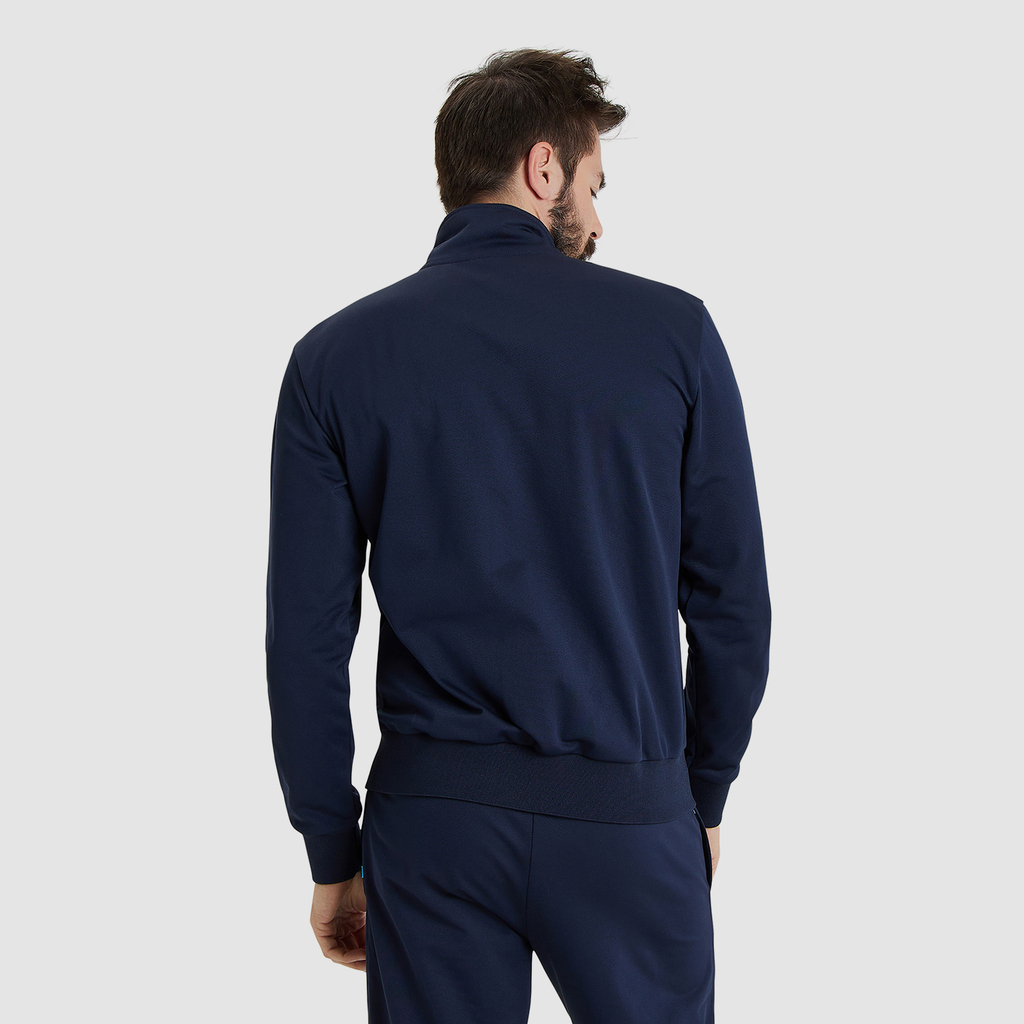 Arena Team Jacket Panel Knitted Poly in BLAU