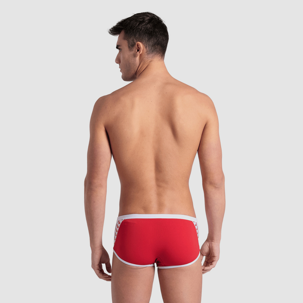 Arena Arena Icons Swim Low Waist Short Solid in ROT