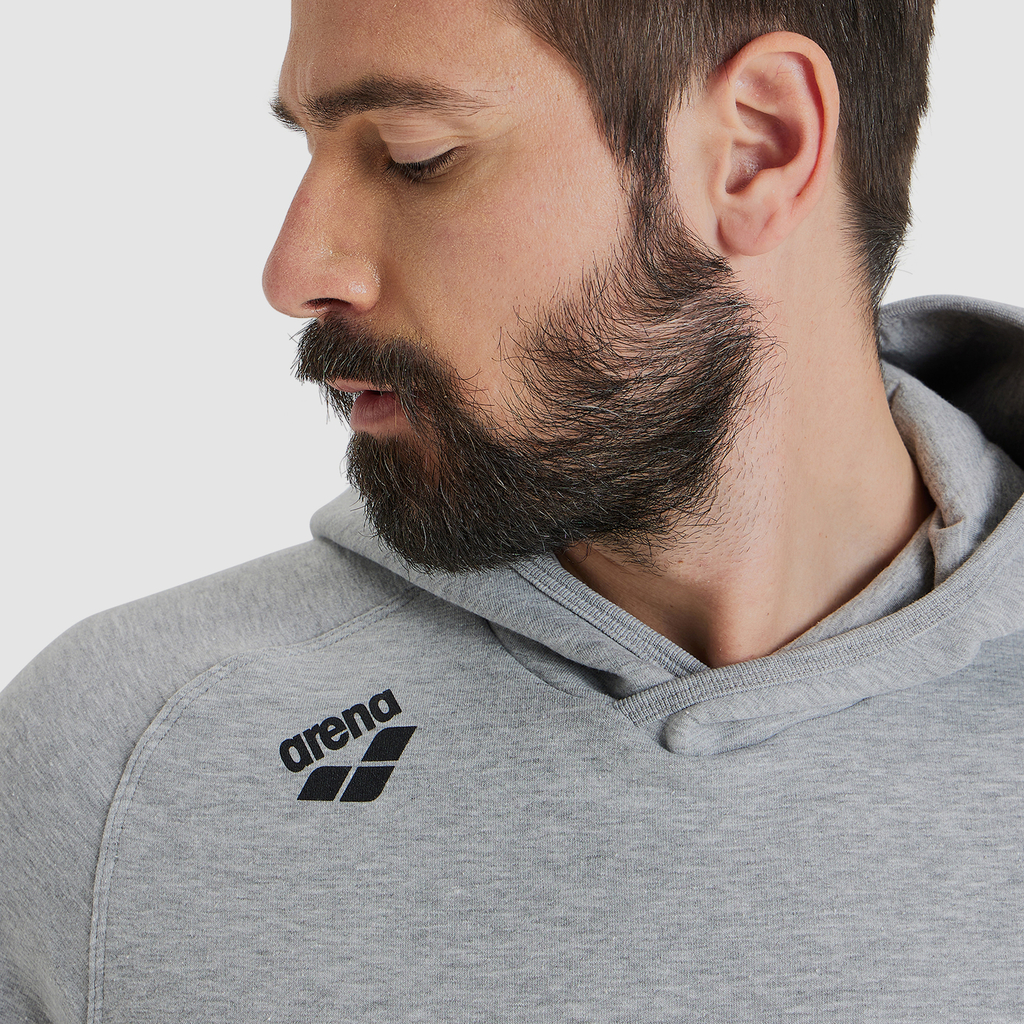 Arena Team Hooded Sweat Panel in GRAU