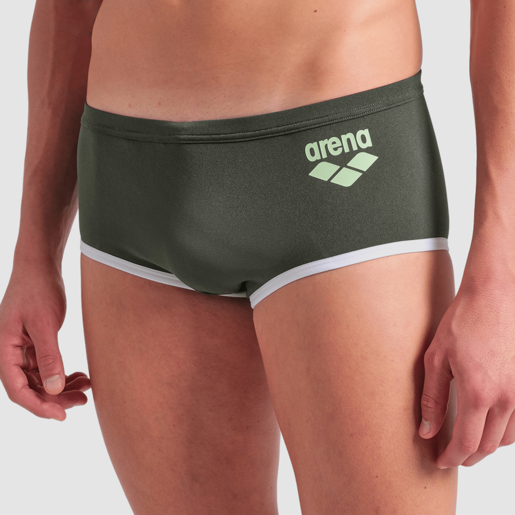 Arena M Arena One Low Waist Short Big Logo Swim Low Waist Short in GRÜN
