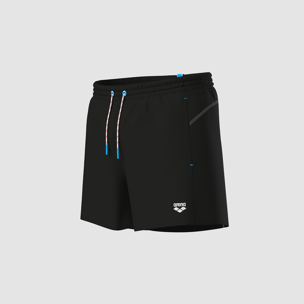 Arena M Arena Pro_File Losange Beach Short Beach Short in SCHWARZ