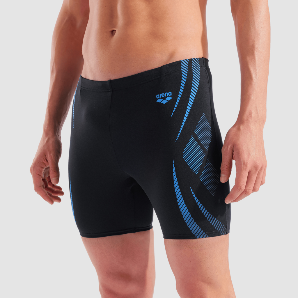Arena M Arena Poseidonia Swim Mid Jammer Swim Midjammer in SCHWARZ