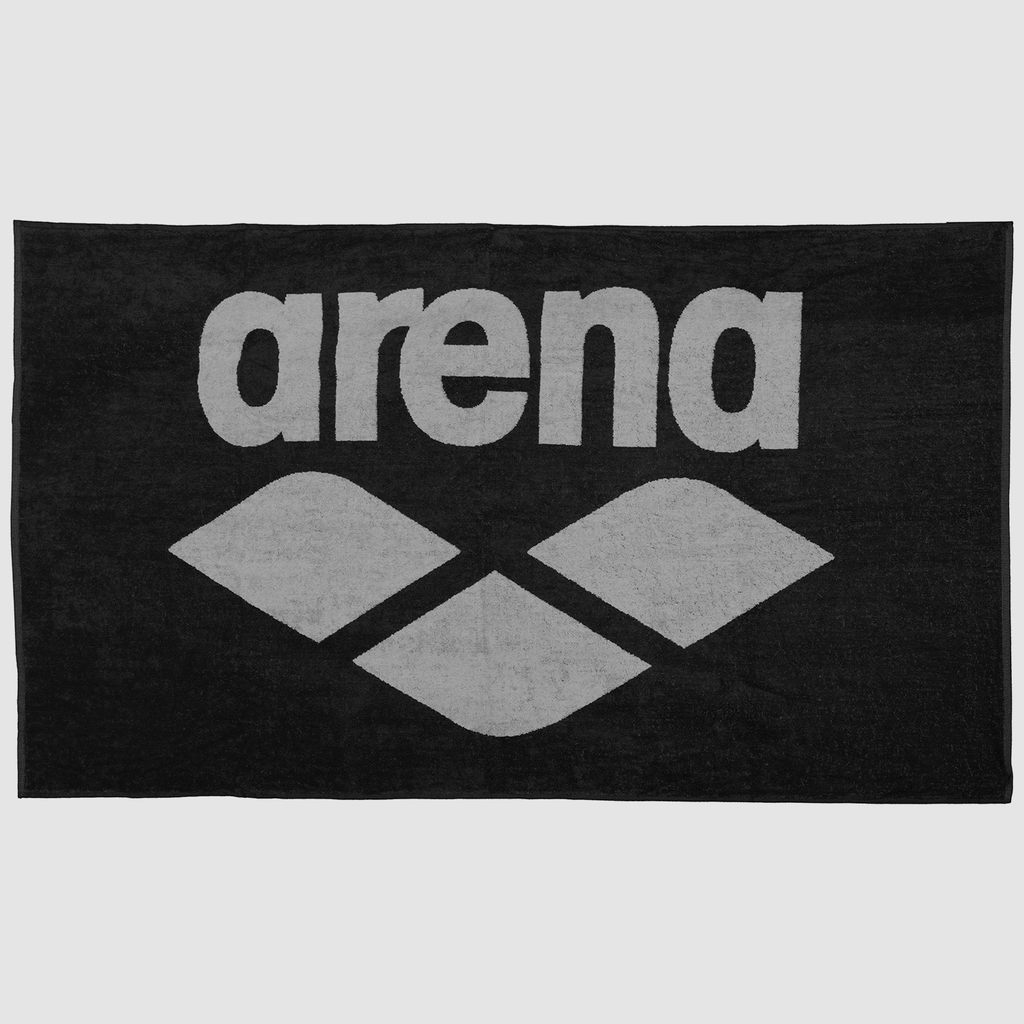 Arena Pool Soft Towel in SCHWARZ