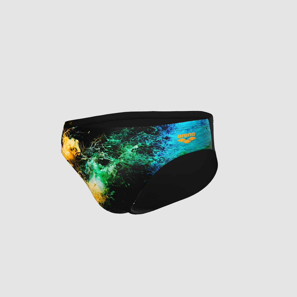 Arena M Arena Vibrant Swim Briefs Swim Slip in SCHWARZ