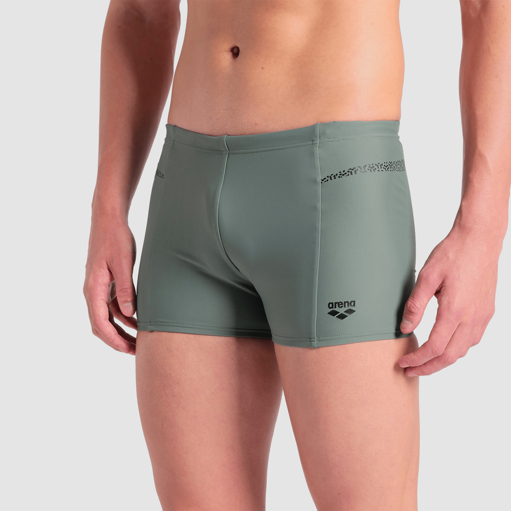 Arena M Arena Pro_File Swim Short Graphic Swim Short in GRÜN
